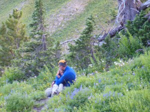 Daddy and Keenan cuddle time before bed